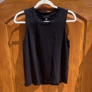 Women's Black Banana Republic Sleeveless Sweater Top (Size: Small)